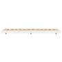 Estructura de cama madera maciza de pino blanco 75x190 cm de vidaXL, Camas y somieres - Ref: Foro24-823510, Precio: 74,12 €, ...