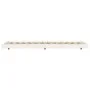 Solid white pine wood bed frame 75x190 cm by vidaXL, Beds and slatted bases - Ref: Foro24-823510, Price: 73,27 €, Discount: %