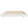 Solid white pine wood bed frame 75x190 cm by vidaXL, Beds and slatted bases - Ref: Foro24-823510, Price: 73,27 €, Discount: %