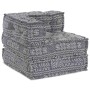Almohada 3 pcs Gris Claro 70 x 70 x 54 cm Poliéster