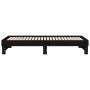 Abnehmbares Schlafsofa aus massivem schwarzem Kiefernholz, 2 x (80 x 200) cm von vidaXL, Betten und Lattenroste - Ref: Foro24...