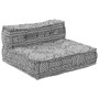 Almohada 4 pcs Gris Claro 70 x 70 x 54 cm Poliéster