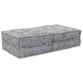 Almohada 2 pcs Gris Claro 70 x 70 x 36 cm Poliéster