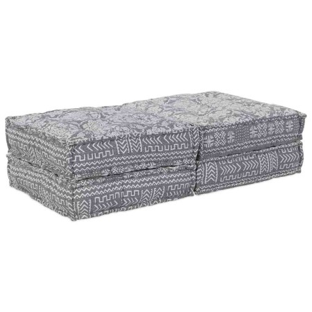 Almohada 2 pcs Gris Claro 70 x 70 x 36 cm Poliéster