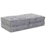 Almohada 2 pcs Gris Claro 70 x 70 x 36 cm Poliéster
