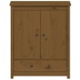 High sideboard solid honey brown pine wood 83x41.5x100 cm by vidaXL, Sideboards - Ref: Foro24-823517, Price: 163,33 €, Discou...