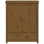 High sideboard solid honey brown pine wood 83x41.5x100 cm by vidaXL, Sideboards - Ref: Foro24-823517, Price: 161,26 €, Discou...