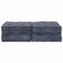 Almohada 2 pcs Azul 70 x 70 x 36 cm Poliéster