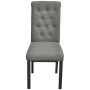 Esszimmerstühle 2 Einheiten hellgrauer Stoff von vidaXL, Essstühle - Ref: Foro24-242222, Preis: 201,43 €, Rabatt: %