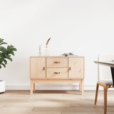 Solid pine wood sideboard 110x40x78 cm by vidaXL, Sideboards - Ref: Foro24-823524, Price: 138,40 €, Discount: %