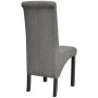 Esszimmerstühle 2 Einheiten hellgrauer Stoff von vidaXL, Essstühle - Ref: Foro24-242222, Preis: 201,43 €, Rabatt: %