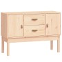 Solid pine wood sideboard 110x40x78 cm by vidaXL, Sideboards - Ref: Foro24-823524, Price: 138,40 €, Discount: %