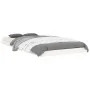 Solid white pine wood single bed frame 90x190 cm by vidaXL, Beds and slatted bases - Ref: Foro24-823480, Price: 60,65 €, Disc...