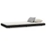 Estructura de cama madera maciza de pino negro 75x190 cm de vidaXL, Camas y somieres - Ref: Foro24-823513, Precio: 86,12 €, D...