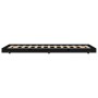 Estructura de cama madera maciza de pino negro 75x190 cm de vidaXL, Camas y somieres - Ref: Foro24-823513, Precio: 87,13 €, D...