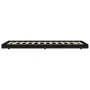 Estructura de cama madera maciza de pino negro 75x190 cm de vidaXL, Camas y somieres - Ref: Foro24-823513, Precio: 86,12 €, D...