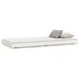 Estructura de cama madera maciza de pino blanco 80x200 cm de vidaXL, Camas y somieres - Ref: Foro24-823500, Precio: 78,31 €, ...