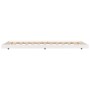 Estructura de cama madera maciza de pino blanco 80x200 cm de vidaXL, Camas y somieres - Ref: Foro24-823500, Precio: 79,58 €, ...