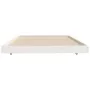 Estructura de cama madera maciza de pino blanco 80x200 cm de vidaXL, Camas y somieres - Ref: Foro24-823500, Precio: 78,31 €, ...