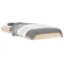 Solid pine wood bed frame 75x190 cm by vidaXL, Beds and slatted bases - Ref: Foro24-823484, Price: 55,60 €, Discount: %