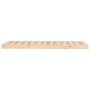 Estructura de cama madera maciza de pino 75x190 cm