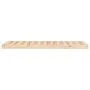 Solid pine wood bed frame 75x190 cm by vidaXL, Beds and slatted bases - Ref: Foro24-823484, Price: 55,60 €, Discount: %