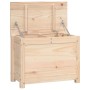 Aufbewahrungsbox aus massivem Kiefernholz, 60 x 32 x 45,5 cm von vidaXL, Schränke und Lagerung - Ref: Foro24-823544, Preis: 6...