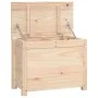 Aufbewahrungsbox aus massivem Kiefernholz, 60 x 32 x 45,5 cm von vidaXL, Schränke und Lagerung - Ref: Foro24-823544, Preis: 6...