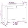 Aufbewahrungsbox aus massivem Kiefernholz, 60 x 32 x 45,5 cm von vidaXL, Schränke und Lagerung - Ref: Foro24-823544, Preis: 6...