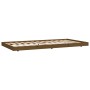 Solid pine wood bed frame honey brown 90x200 cm by vidaXL, Beds and slatted bases - Ref: Foro24-823497, Price: 83,97 €, Disco...