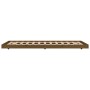 Solid pine wood bed frame honey brown 90x200 cm by vidaXL, Beds and slatted bases - Ref: Foro24-823497, Price: 83,97 €, Disco...