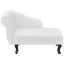 Weißes Kunstleder-Sofa von vidaXL, Tagesbetten - Ref: Foro24-242405, Preis: 217,46 €, Rabatt: %