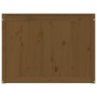 Solid pine wood laundry chest in honey brown color, 88.5x44x66 cm by vidaXL, Laundry baskets - Ref: Foro24-823572, Price: 99,...
