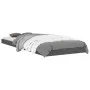 Bettgestell aus massivem Kiefernholz, grau, 75 x 190 cm von vidaXL, Betten und Lattenroste - Ref: Foro24-823486, Preis: 88,84...