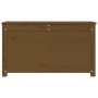Aufbewahrungsbox aus massivem Kiefernholz in Honigbraun, 80 x 40 x 45,5 cm von vidaXL, Schränke und Lagerung - Ref: Foro24-82...
