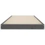 Bettgestell aus massivem Kiefernholz, grau, 75 x 190 cm von vidaXL, Betten und Lattenroste - Ref: Foro24-823486, Preis: 88,84...