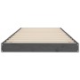 Gray pine solid wood bed frame 75x190 cm by vidaXL, Beds and slatted bases - Ref: Foro24-823486, Price: 90,12 €, Discount: %
