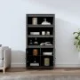Tall sideboard solid gray pine wood 80x35x154 cm by vidaXL, Sideboards - Ref: Foro24-823521, Price: 135,35 €, Discount: %