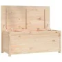Aufbewahrungsbox aus massivem Kiefernholz 110x50x45,5 cm von vidaXL, Schränke und Lagerung - Ref: Foro24-823539, Preis: 128,9...
