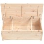Aufbewahrungsbox aus massivem Kiefernholz 110x50x45,5 cm von vidaXL, Schränke und Lagerung - Ref: Foro24-823539, Preis: 131,1...