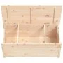 Aufbewahrungsbox aus massivem Kiefernholz 110x50x45,5 cm von vidaXL, Schränke und Lagerung - Ref: Foro24-823539, Preis: 128,9...
