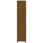 Aparador alto madera maciza de pino marrón miel 80x35x154 cm de vidaXL, Aparadores - Ref: Foro24-823522, Precio: 135,35 €, De...