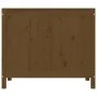 Laundry trunk solid honey brown pine wood 88.5x44x76 cm by vidaXL, Laundry baskets - Ref: Foro24-823582, Price: 102,54 €, Dis...