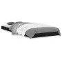 Estructura de cama madera maciza de pino negro 75x190 cm de vidaXL, Camas y somieres - Ref: Foro24-823488, Precio: 78,03 €, D...