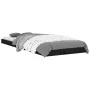 Estructura de cama madera maciza de pino negro 75x190 cm de vidaXL, Camas y somieres - Ref: Foro24-823488, Precio: 78,03 €, D...