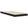 Estructura de cama madera maciza de pino negro 75x190 cm