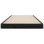 Estructura de cama madera maciza de pino negro 75x190 cm de vidaXL, Camas y somieres - Ref: Foro24-823488, Precio: 78,95 €, D...