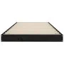 Estructura de cama madera maciza de pino negro 75x190 cm de vidaXL, Camas y somieres - Ref: Foro24-823488, Precio: 78,03 €, D...