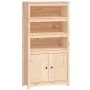 Solid pine wood sideboard 80x35x154 cm by vidaXL, Sideboards - Ref: Foro24-823519, Price: 141,09 €, Discount: %
