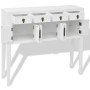 White Solid Wood Chinese Style Sideboard by vidaXL, Sideboards - Ref: Foro24-242647, Price: 198,02 €, Discount: %